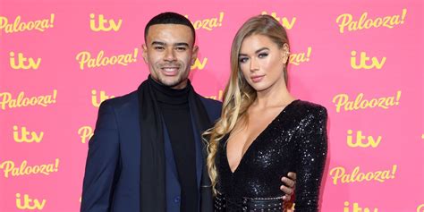 who was wes with in love island|wes nelson girlfriend photos.